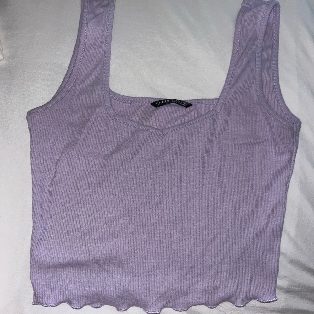 Shein purple tank size small